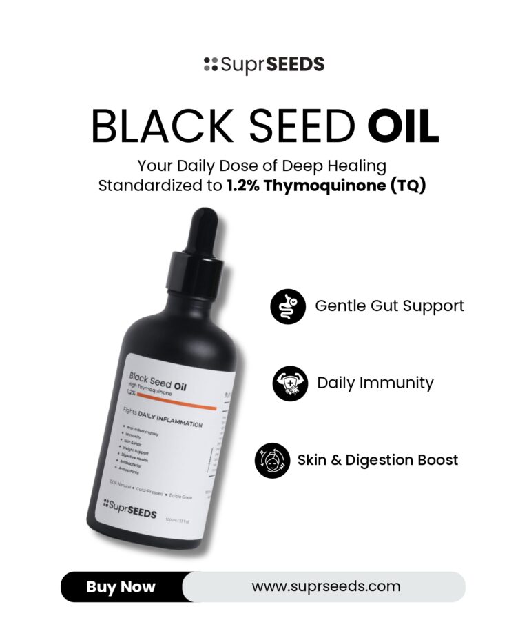 Black Seed Oil - High Thymoquinone 1.2%